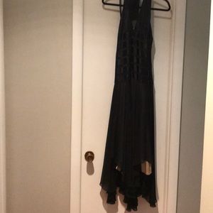 BCBG mid length black dress